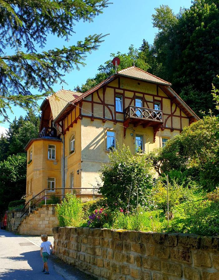 Villa Falkenstein Bad Schandau Exterior foto